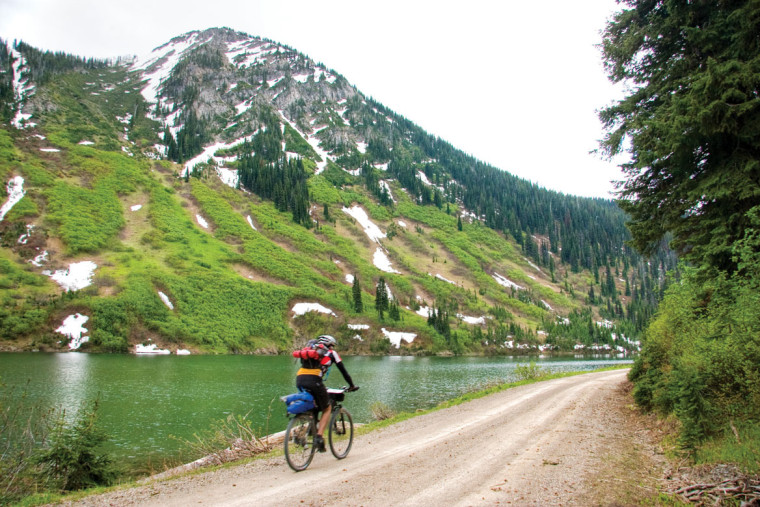 For 2,490 miles of pavement, gravel, single-track and old railroad beds, this trail follows the spine of the continent, crossing the Continental Divide more than 50 times and challenging riders with more than 200,000 feet of elevation gains.